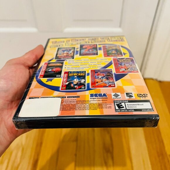 PLAYSTATION 2 - SONIC MEGA COLLECTION PLUS Game COMPLETE New BLACK LABEL PS2 - Picture 12 of 16